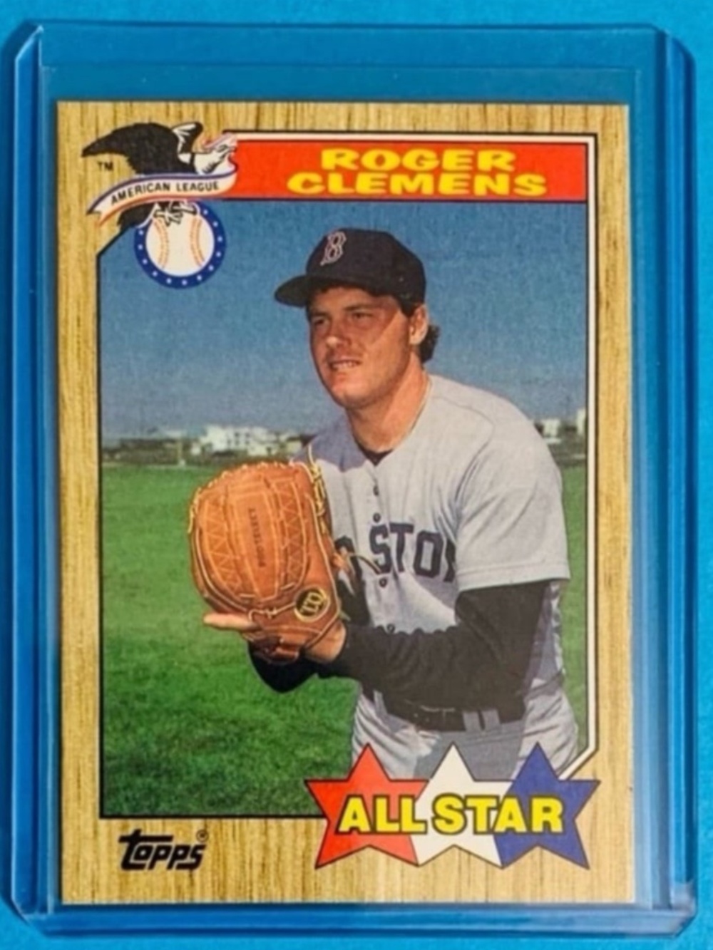 RARE WRONG BACK PRINTING PRESS ERROR ROGER CLEMENS - MINT!! - Picture 2 of 7